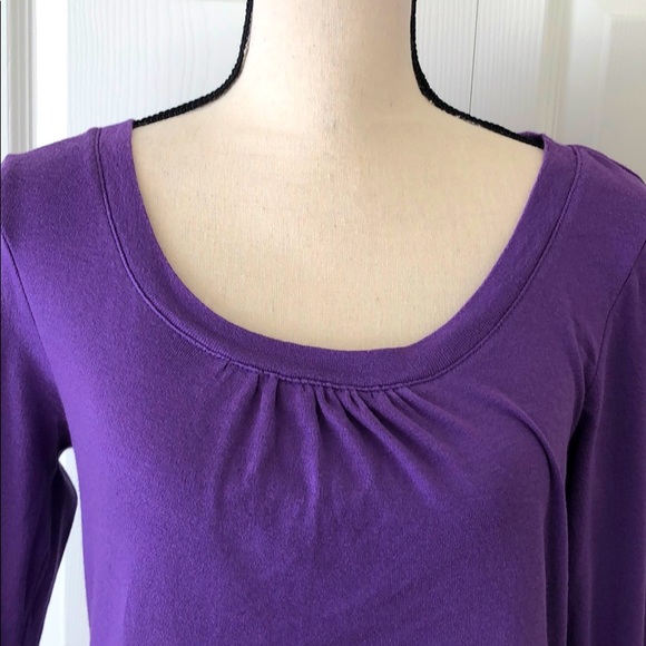 NWOT INC Women’s Scoop Neck 3/4 length Top, XL - Picture 2 of 8